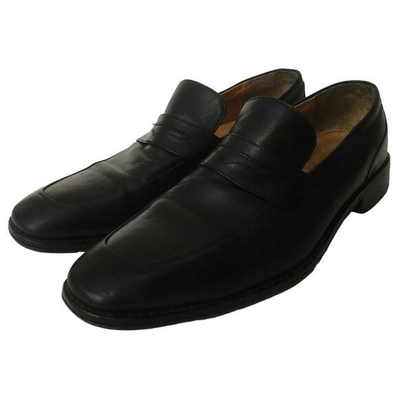 Cole Haan Dress Shoes Mens 11.5 M Leather Martino Penny Loafers Toe Black main image 10